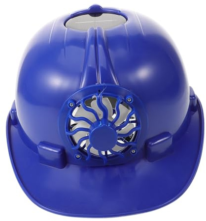 Hemobllo Helmet Hardhat Fan Solar Fan Hard Hats for Men Cooling Cap Construction Hard Hat Hard Hat Cooling Fan Solar Hard Hat Hard Hat Fan Solar Fan Hats for Men Worker Hard Hat Red Plastic