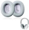 Ersatz-Ohrpolster für JBL E65 (E65BTNC) / Live 650 (650NC 650BTNC) / Live 660 (660NC 660BTNC) / Duet NC, Ohrpolster mit weicherem Leder, Lärm und Dicker (grau)
