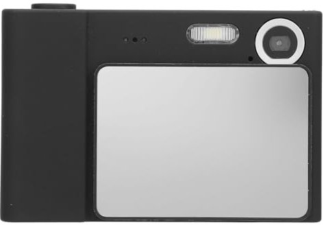 Digitaler Camcorder, 2,4-Zoll-IPS-Bildschirm 48 MP 1080P HD Anti-Shake USB C 8-Fach Digitalzoom Webcam Digitalkamera mit Integriertem Mikrofon für Reisen (32GB)