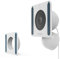 TIUIHU Window Mount compatible with Google GJQ9T Nest Cam (Indoor, Wired) Security Camera，Use of security cameras through windows，adhesive fixing