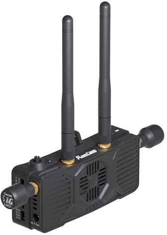 RunCam WiFiLink RX Digital HD Empfänger, FPV Kamera System, 1080P HDMI Ausgang, integrierter 32GB Speicher, OpenIPC Ruby System Unterstützung, 5+ km Langstrecken-Signal für FPV Flächenflugzeuge, RC Au