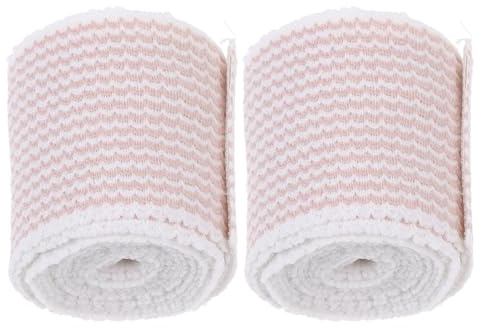2 Pack Beige Self Adhesive Elastic Sports Bandages for Wrap Support