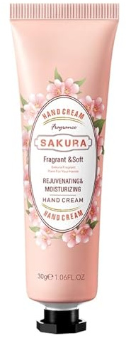 Working Hands Handcreme – Handcreme Frauen für Sehr Trockene Hände, Reisegrößen Mini, Vegan Cruelty-Free Schnell Absorbierend, Ideal für Täglich/Unterwegs. (7# Kirschblüte)