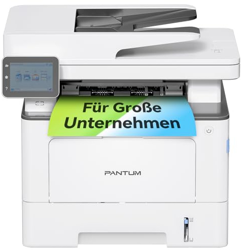 PANTUM BM5220ADW Laserdrucker multifunktionsgerät mit Scanner und kopierer, Schwarz-Weiß, 42 ppm, Automatischer Duplexdruck, Drucker WLAN, A4, Inklusive 3000-Seiten-Starter-Toner