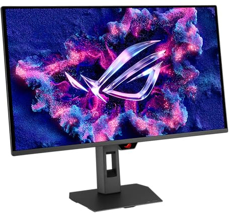 ASUS ROG STRIX OLED XG27UQDMS, Monitor Gaming da 26,5 4K QD-OLED, Nero | (3840 x 2160), 240 Hz, 0,03 ms (GTG), Compatibile con G-SYNC, Sensore Neo Proximity, DisplayWidget Center