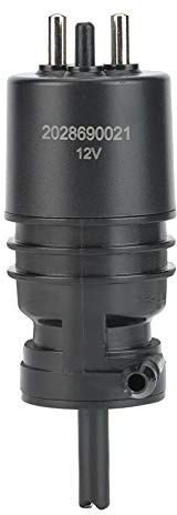POENVFPO Waschpumpe, ABS-Scheinwerferwaschpumpe, 12 V, Direkter Ersatz OEM 2028690021 2028690121 für W201 W123 W124 W126 W129 Scheinwerfer- und Windschutzscheibenreinigung