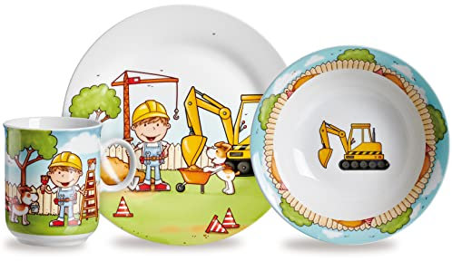 Ritzenhoff & Breker FLIRT BY R & B SET DE VAISSELLE CONSTRUCTEURS, 3 PIÄCES, Colourful, 27 x 27 x 15 cm