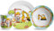Ritzenhoff & Breker Diseño Trabajador de vajilla Infantil, 3 Piezas, Porcelana