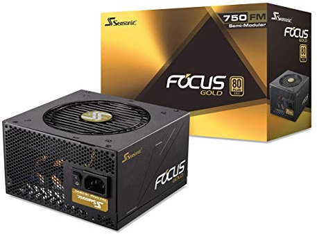 Seasonic Focus Gold 750 unidad de - Fuente de alimentación (750 W, 100 - 240 V, 50 - 60 Hz, 5 - 10 A, 100 W, 744 W)
