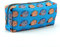 Igel-Federmäppchen, Leinen, Stifttasche, Schreibwarenetui, Make-up-Tasche, Gadget-Tasche, Igel-Motiv.