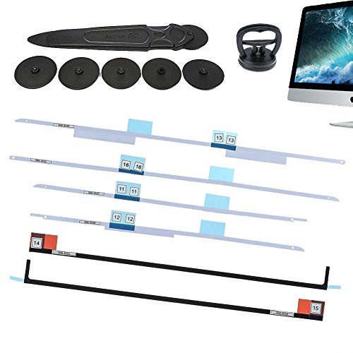 Kricson Werkzeuge zum Öffnen der Bildschirme LCD Display Klebeband Aufkleber Streifen Kit für Apple iMac 27 A1419 Klebeband Aufkleber Streifen Kit 2012-2015