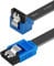 BENFEI Cable SATA III, cable SATA III 6 Gbps ángulo recto de 90 grados con pestillo de bloqueo de 18 pulgadas para disco duro SATA, SSD, controlador de CD, grabadora de CD
