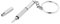 3 in 1 Mini Eyeglass Screwdriver Multi Portable Metal Eyeglasses Frame Sunglass Repair Kit Tool with Keychain