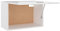 Tidyard Hängeschrank Küchenschrank Küchenzeile Einbauküche Küchenmöbel Oberschrank Hochglanz-Weiß 60x31x40 cm Spanplatte