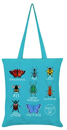 Stubbs Mugs Insects Of The UK Sac fourre-tout Bleu ciel 38 x 42 cm