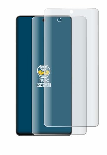 BROTECT Full-Cover Schutzfolie Matt für Google Pixel 7 Pro (case-friendly) (2 Stück) - Full-Screen Displayschutz-Folie, 3D Curved, Anti-Reflexion