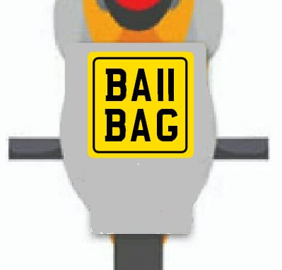 6 x 6 (6 inch x 6 inch) SQUARE - REAR NUMBER PLATE - NON-LEGAL SHOW PLATE - WITH BORDER - YELLOW WITH BLACK CHARACTERS - number no plates motorcycle motor cycle bike trike scooter quad