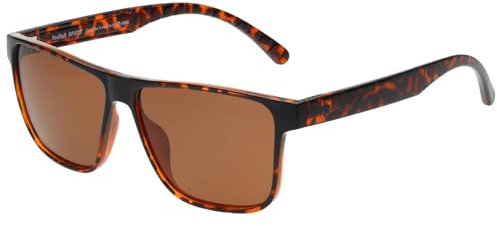 Red Bull Spect Eyewear Unisex Eddie Sonnenbrille, Shiny Havanna, Large