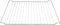 GDE - Rejilla de acero inoxidable 33,5 x 44,5 cm para horno compatible Whirlpool 481245819334
