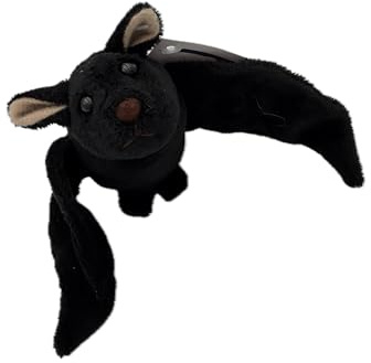 Cornelißen Fledermaus Kuscheltier L 24 cm Schwarz Plüschtier Flugtier Stofftier Kinder Geschenk