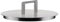Alessi Convivio DC200/16 - Design Lid, 18/10 Stainless Steel, with Steel Knob and PVD Coating, 16 cm, Mat