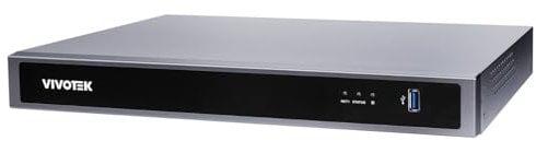 VIVOTEK ND9426P Netzwerkvideokorder mit 16 Kanälen, 2 HDD, 16x PoE, AI