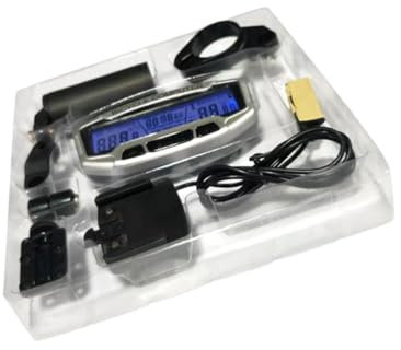 BESPORTBLE Tachometer Digital Display Fahrrad Tachometer Mit Hintergrundbeleuchtung Drehzahlmesser Für Radfahren Kilometerzähler Uhr Geschwindigkeitsmesser