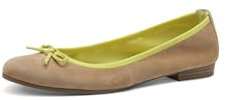 Tamaris Damen Ballerina in beige - Gr. 38