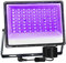 UV Schwarzlicht Strahler 200W, LED Schwarzlichtlampe IP66 Wasserdicht UV Fluter mit Stecker, UV Flutlicht für Glow Party, Blacklight Party, Bar, Disco