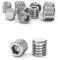 ORTAVA 10 Stück Madenschrauben, Gewindestifte M5 x 5 mm DIN 913 / ISO 4026 mit Innensechskant (ISK) und Kegelkuppe, Madenschraube Edelstahl(Silber)