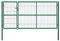 Gartentor Stabmattenzaun Gartentür Doppelflügeltor Doppeltor Hoftor Flügeltor Einfahrtstor Gartentpforte mit Pfosten und Befestigungsmaterial, 350x140 cm