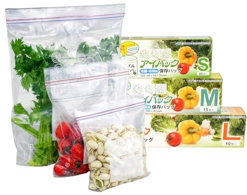 130 Pcs Food Storage Bags, Resealable BPA-Free Leakproof Ziplock Food Bags, Freezer Bag to Keep Fresh, Heavy Duty Plastic Sealed Cling Bag for Sandwiches, Fruits, Vegetables, and Meat (3 Sizes)