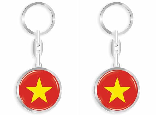 daged Vietnam Schlüsselanhänger Schlüsselschmuck 3D Effekt + Aufkleber - RD