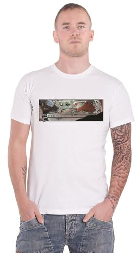 Star Wars Grogu Frame T-Shirt, weiß, S