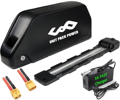 (UK Warehouse) 52V Ebike Battery 25Ah (Samsung50ECell) Mountain Bicycle Battery for 250W 350W 550W 750W 1000W 1500W Bike Motor (52V 25Ah (0-1500W Motor)/Samsung)