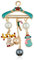 1X Strass Weihnachten Brosche Kleiderbügel Form Quaste Schmuck Zubehör Für Weihnachtsschmuck Frauen Mädchen Kinder Ornamente Geschenke Robust und kostengünstig