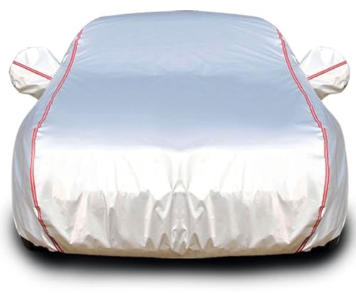 Bâche Voiture Compatible avec Peugeot 205 CJ GTI Roland Garros (1985-1995) Cabriolet, Housses pour Auto Imperméable à l'extérieur et sur Mesure Housse de Voiture Tous Temps avec Sangles Coupe-Vent