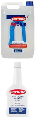 Carlube AdBlue 5L with Spout and Anti-Crystal Additive 300ml