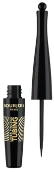 Bourjois Liner Pinceau Tubing, 01 Ultra Noir, Haute Précision, Longue Tenue, Convient aux Yeux Sensibles, 2,5ml