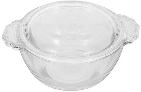 SHOWERORO Eierdämpfer Mikrowellen Eierkocher aus Glas 275ml mit Deckel Hitzebeständig für Privaten Gebrauch in Küche