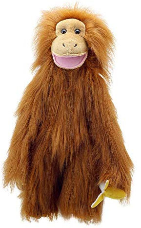 The Puppet Company Mittelgroße Primaten Orang-Utan Handpuppe, PC004105