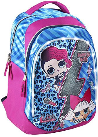 Artesania Cerda Mochila Casual Luces Lol Zaino, 41 cm, Rosa