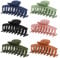 FANTESI 6 PCS Hair Claw Clips Big Claw Clips, Non slip Hair Clip Strong Hold Jaw Clips for Women and Girls Straight, Curly & Wavy Hair (3.6 Inch)