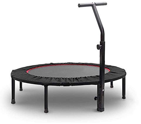 TBTBGXQ Mini-Fitness-Trampolin, zusammenklappbares Beinrohr, ideal für den Innen- und Außenbereich, Maximalgewicht 250 kg