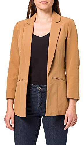 ONLY Damen ONLKAYLE-ORLEEN 3/4 CC TLR Blazer, Toasted Coconut, 34