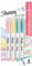 SHARPIE S-Note Textmarker & Kreative Markerstifte | Schreiben, Malen, Markieren & Mehr | gemischte Pastellfarben | 2-in-1 Keilspitze (Breit & Fein) | 4 Stück Highlighter