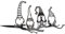 BESPORTBLE Zwerg Figur Schwarz Gartenzwerg Metall Deko Gartenstecker Gartenfiguren Tomte GNOME Garten Statue Skulptur Blumenstecker Gartendeko Rost Stecker für Rasen Terrassen Dekoration