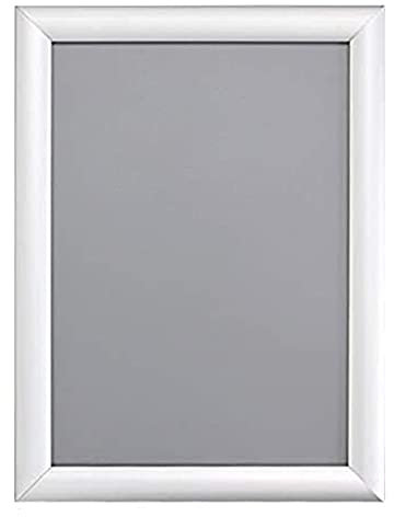 Aluminium-Klapprahmen für Schilder oder Poster, A5, silberfarben, 3 Stück