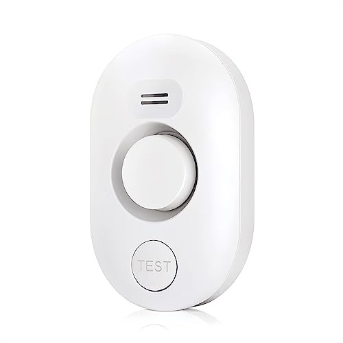 Water Leak Detector Sensor Alarm: Home Water Flooding Monitor Smart Sink Overflow Monitoring Adjustable Wet Moisture Alert Pipe Leakage Drip Detection Warning for Basement Floor
