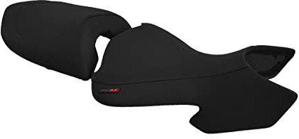 Funda de Asiento Compatible con Ducati Multistrada 620/1000 / 1100 2003-2009 Color Negro (D)